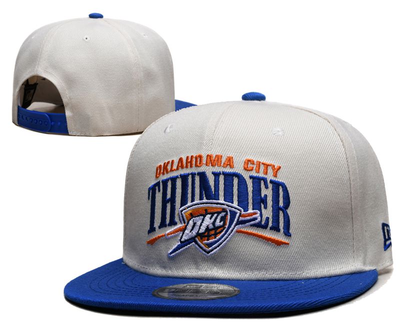 2025 NBA Oklahoma City Thunder Hat YS20250307